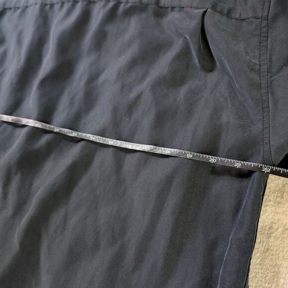 Bamboo Cay Pacific Palms Button Down Shirt Men's Medium Black Cream Paneled - Picture 6 of 8